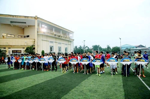 Lễ khai mạc giải Bóng đá các CLB/Đội/Nhóm tỉnh Thừa Thiên Huế lần thứ V - năm 2015